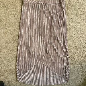 Wet Seal Metallic Skirt